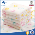 Lovely bamboo muslin cheap face towels baby wash cloth face muslin cloth